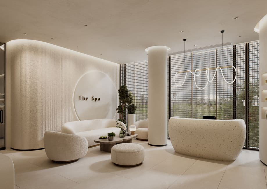 Luxury aesthetic clinic reception